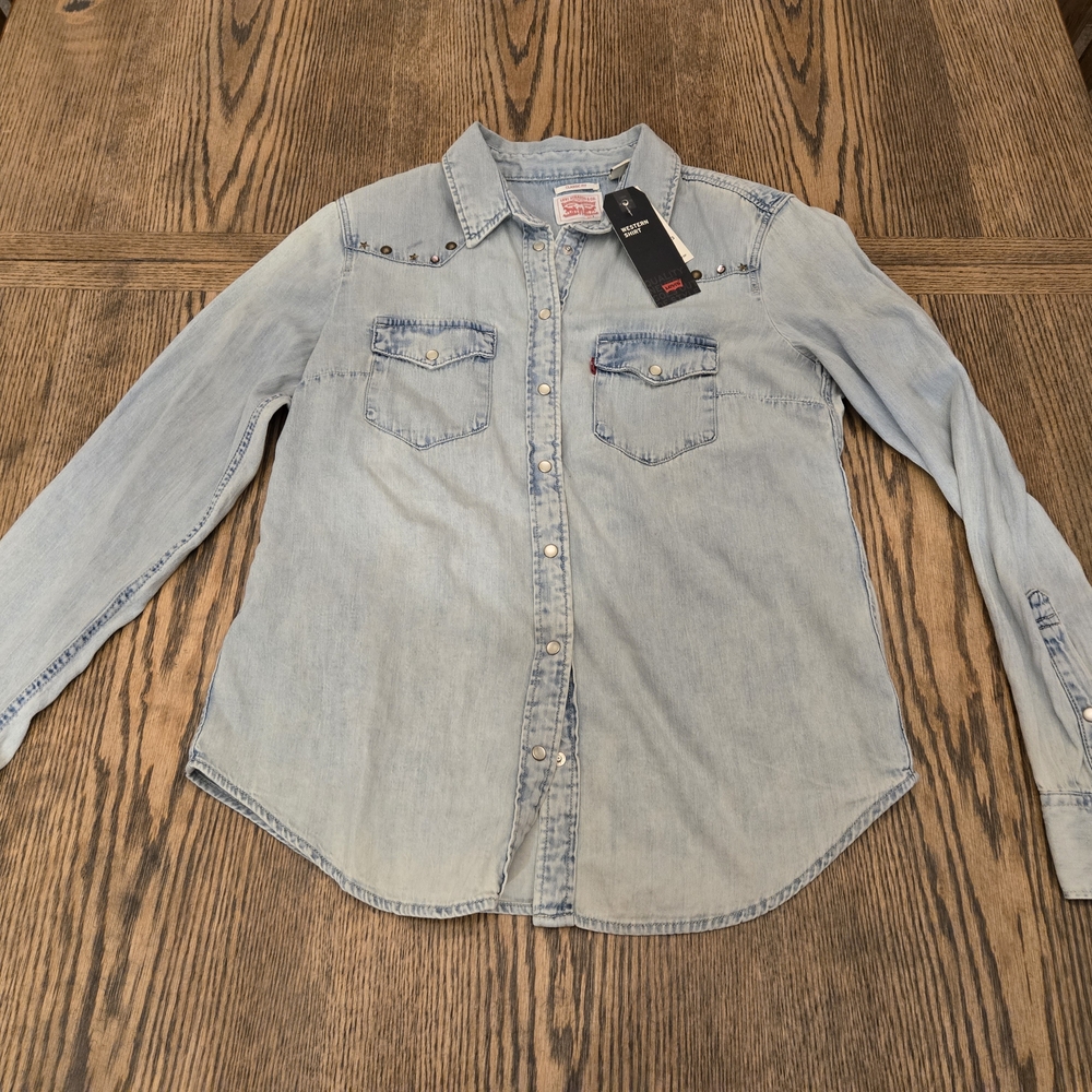 Levi's Light Blue Button Down Shirt